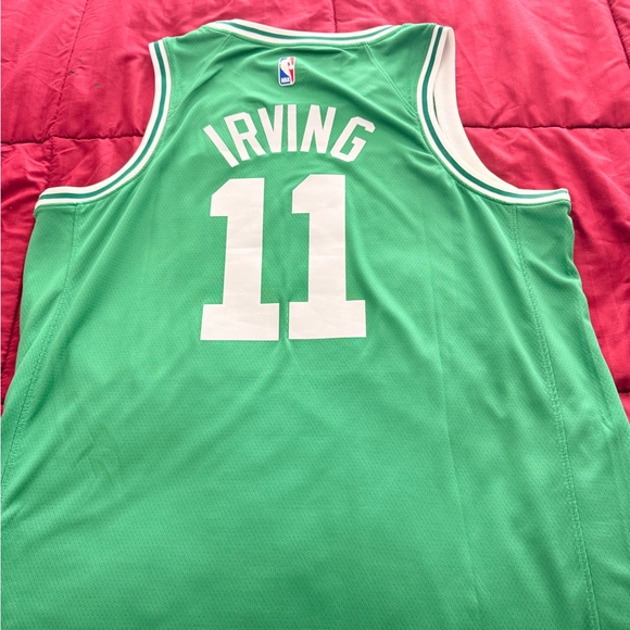 Nike Green Boston Jersey with White Accents - Picture 5 of 5